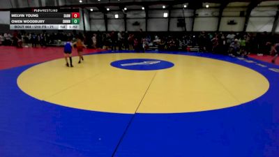U10 FS - 71 lbs Cons. Round 3 - Melvin Young, Sons And Daughters Wrestling Club vs Owen Woodbury, South West Washington Wrestling Club