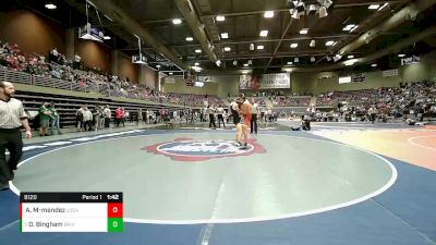 Champ. Round 1 - Daxton Bingham, Bear River vs Alexander Montenegro-mendez, Logan