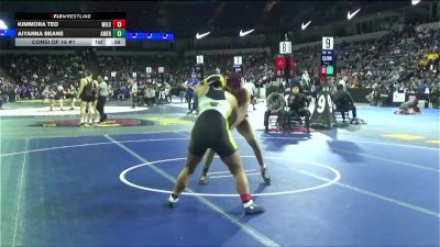 170 lbs Consi Of 16 #1 - Kimmora Teo, Wilcox (CC) vs Aiyanna Beane, American Canyon (NC)