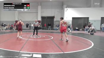 197 lbs Semifinal - Branson John, Maryland vs Gavin Nelson, Minnesota