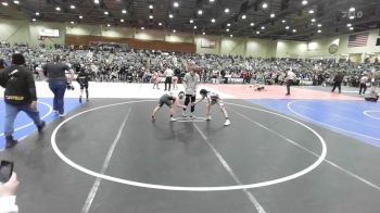 87 lbs Consolation - Jymini Waters, Oakdale WC vs Elison Hoak, Lassen Wrestling Association