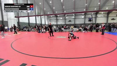 U12 FK - 98 lbs Cons. Semis - Adrian Martinez Jr, Sua Sponte Wrestling Club vs Majeur Rosemon, Peninsula Wrestling Club