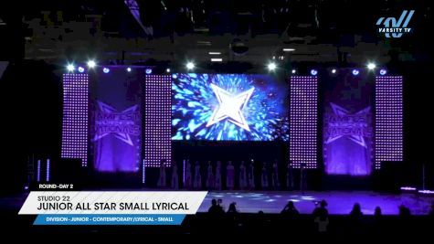 Studio 22 - Junior All Star Small Lyrical [2025 Junior - Contemporary/Lyrical - Small Day 2] 2025 JAMfest Dance Super Nationals