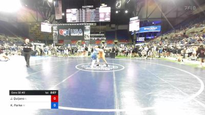 180 lbs Cons 32 #2 - Jd Quijano, Illinois vs Kera Parke, Indiana