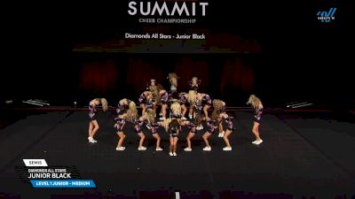 Diamonds All Stars - Junior Black [2025 L1 Junior - Medium Semis] 2025 The Summit