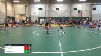 50 lbs Prelims - Austin French, GRIT vs Titan Sueper, Columbus Wrestling Org. Maroon