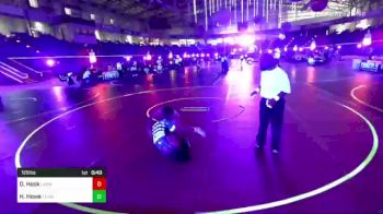 126 lbs 5th Place - Dillen Hook, Larned vs Holden Howe, Team Montana