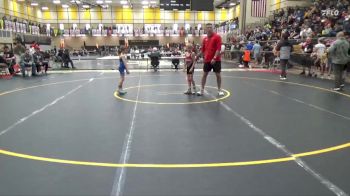 8U FS - 53 lbs Champ. Round 1 - Cohen Pedersen, Iowa vs Nelson Zwanziger, Immortal Athletics WC