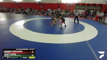 118-125 lbs Round 1 - Onan Casteel, Pardeeville Boys Club Youth Wrestling vs Amadeus Hernandez, Wisconsin
