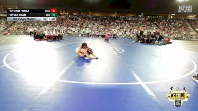 G6A-100 lbs 1st Place Match - Kyrain Perez, WESTMOORE (Girls) vs Kylee Tran, UNION (Girls)