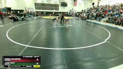 108-111 lbs Round 3 - Lane Holt, Douglas vs Owen Schaefer, Windsor