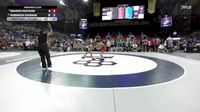 113 lbs Cons. Rd Of 16 - Brand'n Edstrom, ID vs Robinson Zukeran, UT