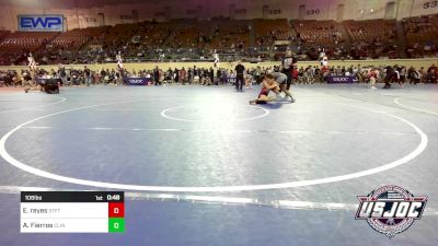 106 lbs Consi Of 8 #1 - Easton Reyes, Standfast vs Azreal Fierros, Clinton Youth Wrestling