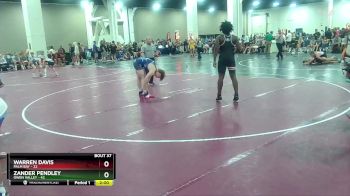 190 lbs Round 8 (10 Team) - Warren Davis, Palm Bay vs Zander Pendley, Owen Valley