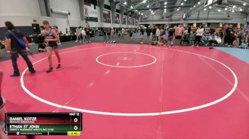 140 lbs 3rd Place Match - Daniel Kotze, ReZults Wrestling vs Ethan St John, Liberty Warriors Wrestling Club