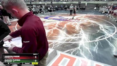 114 lbs Finals (8 Team) - Jayden Luna, Bettendorf vs Javier Berg, Chatfield