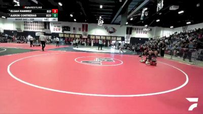 106 lbs Cons. Round 5 - Aaron Contreras, West Covina vs Elijah Ramirez, Mission Viejo