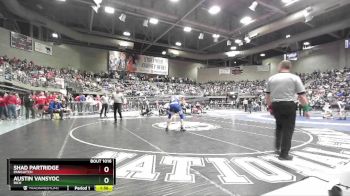 1A 132 lbs Quarterfinal - Shad Partridge, Panguitch vs Austin VanSyoc, RICH