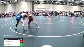 165 lbs Round Of 128 - Jason Valencia, Live Training vs Christian Carchi, Legion WC