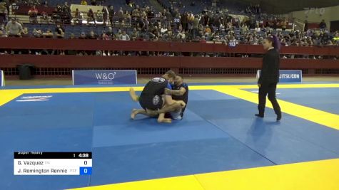 Gabriel Vazquez vs Jesse Remington Rennicke 2024 Pan IBJJF Jiu-Jitsu No-Gi Championship