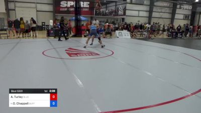65 kg Round Of 64 - Alex Turley, Blue & Gold Wrestling Club vs Dylan Chappell, Buffalo Valley Regional Training Center