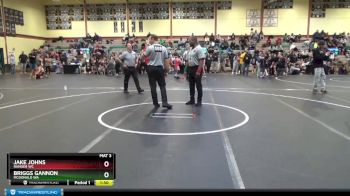 68 lbs Quarterfinal - Briggs Gannon, McDonald WA vs Jake Johns, Ranger WC