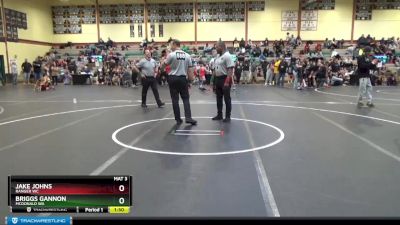 68 lbs Quarterfinal - Briggs Gannon, McDonald WA vs Jake Johns, Ranger WC