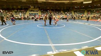 110 lbs Round Of 16 - Aubrey Wynn, Beggs Youth Wrestling Program vs Kerri'Elle Harrison, Pin-King All Stars