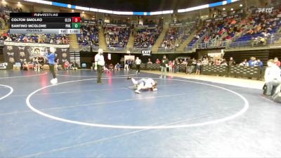 105 lbs Pigtails - Colton Smolko, Clearfield vs Santino McGlone, Philadelphia