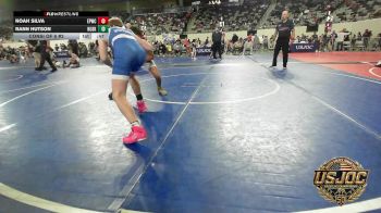 96 lbs Consi Of 8 #2 - Noah Silva, El Paso Wildcats vs Rann Hutson, Husky Wrestling Club