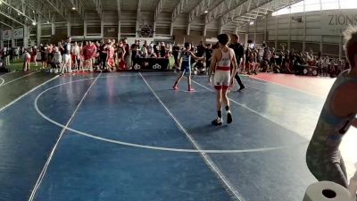 88 lbs Champ. Round 2 - Tyler Marx, Idaho vs Daniel Martinez, California