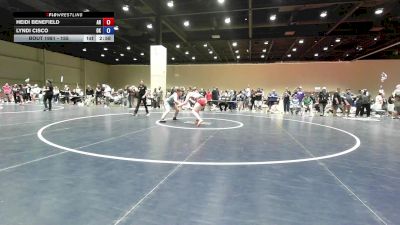 170 lbs Cons. Round 3 - Heidi Benefield, AR vs Lyndi Cisco, OK