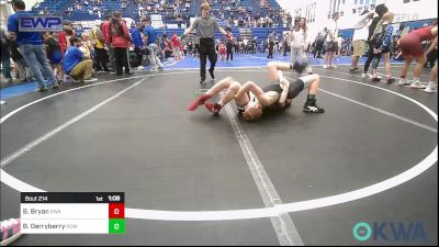 100-105 lbs Quarterfinal - Brodee Bryan, Shelton Wrestling Academy vs Blaine Derryberry, Team Nomad