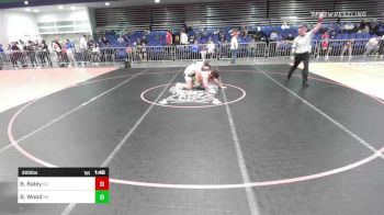 220 lbs Round Of 16 - Brendan Raley, NJ vs Bronx Wood, KS