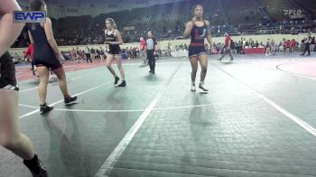 140 lbs Quarterfinal - Gia Garcia, Wagoner vs Emery Garcia, Norman JH