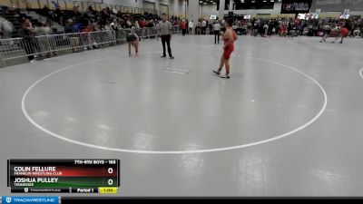 165 lbs Cons. Round 3 - Colin Fellure, Franklin Wrestling Club vs Joshua Pulley, Tennessee