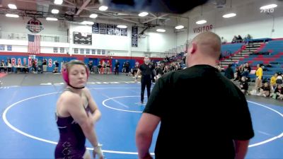 131 lbs Finals (2 Team) - Kendra Bliss, Simpson (2) vs Abigal Mozden, Mount Union