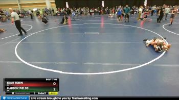 98 lbs Champ. Round 1 - Maddox Fields, OK vs Isiah Tobin, IA