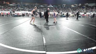 135 lbs Quarterfinal - Trinity Brasher, Buck Pride Wrestling vs Gracy Gregory, Shelton Wrestling Academy
