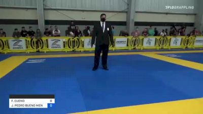 FRANCISCO CUENO vs JOAO PEDRO BUENO MENDES 2021 Pan IBJJF Jiu-Jitsu No-Gi Championship