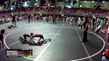 65 lbs Quarterfinal - Reagan Dukat, Big Red Wrestling Club vs Emma Jameson, Grand Island Legacy Girls Wrestling Club