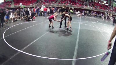 107 lbs 5th Place Match - Shelby Henderson, Broken Bow Wrestling Club vs Faith Haag, Lincoln Girls Wrestling