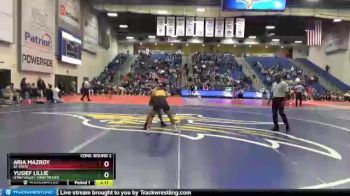 125 lbs Cons. Round 2 - Yusief Lillie, Utah Valley-Unattached vs Aria Mazroy, SF State