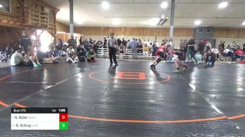 120 lbs Round Of 16 - Samuel Byler, Wolcott vs Dylan Schug, Cazenovia