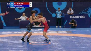 55 kg Qualif. - Gurban Majnunov, Azerbaijan vs Alikhan Miinazarov, Kyrgyzstan