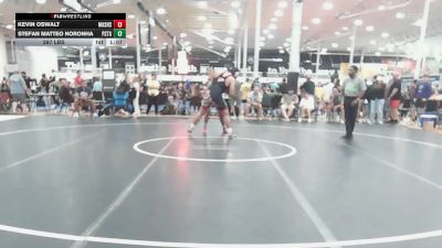 287 lbs 3rd Place - Kevin Oswalt, Mat Assassins Black - HSC vs Stefan Matteo Noronha, Prestige Worldwide Blue - HSC