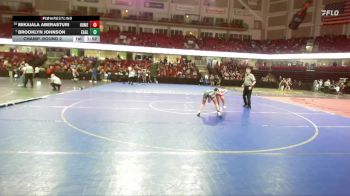 114 lbs Champ. Round 2 - Brooklyn Johnson, Eagle vs Mikaiala Aberasturi, Homedale
