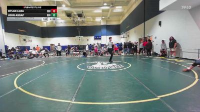108 lbs Quarterfinal - John Assaf, Bonita vs Dylan Loza, Rough House