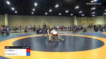 79 kg Semifinal - Michael O'Malley, Pennsylvania RTC vs Nick Incontrera, Pennsylvania RTC