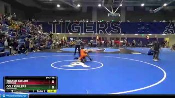 152 lbs Champ. Round 2 - Cole Kuhlers, Grissom HS vs Tucker Taylor, Prattville